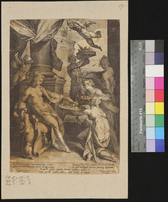 Venus von den Nyphmen geehrt