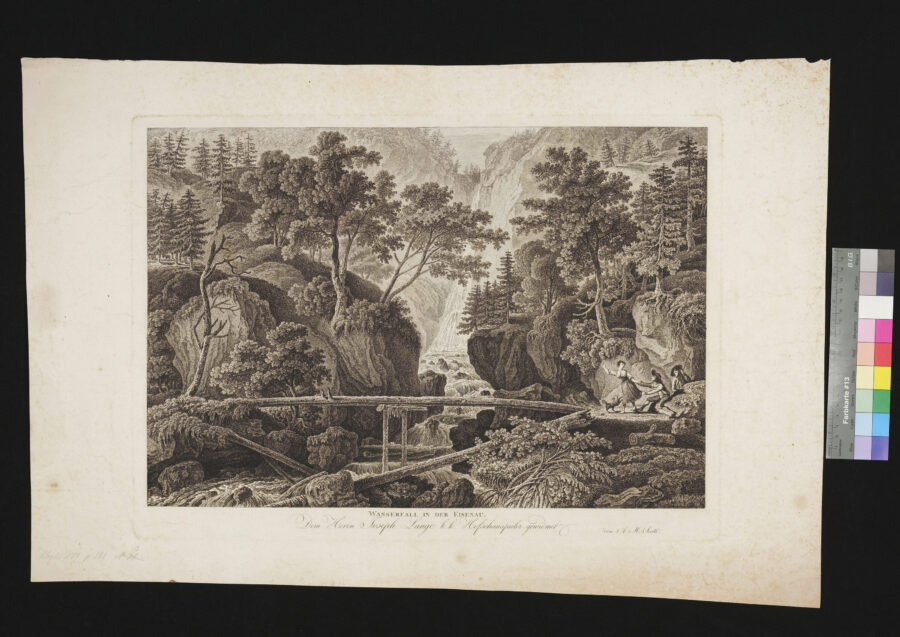 Wasserfall in der Eisenau
