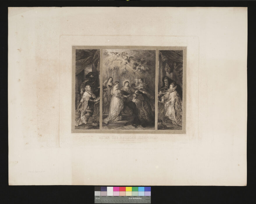 Altar des Heiligen Ildefons, Innenseite