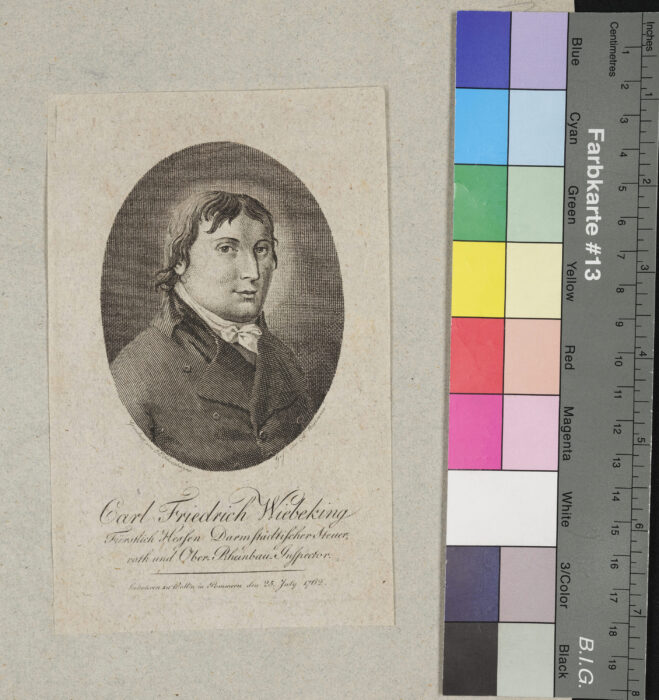Wiebeking Carl Friedrich, Darmstädter Steuerrat