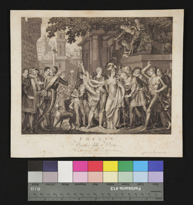 "3 Szenen aus Collins Bianca della Porta", 1. Akt, 3. Szene