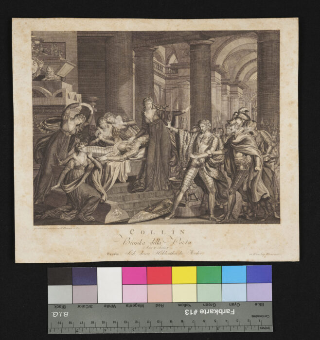 "3 Szenen aus Collins Bianca della Porta", 5. Akt, 4. Szene