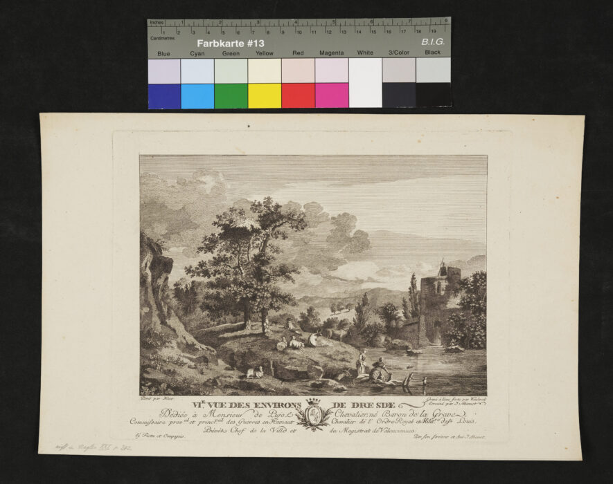 Vue de environs de Dresde