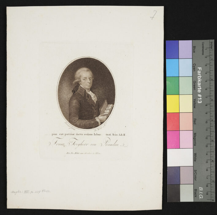Portrait des Franz Freiherr von Prandau