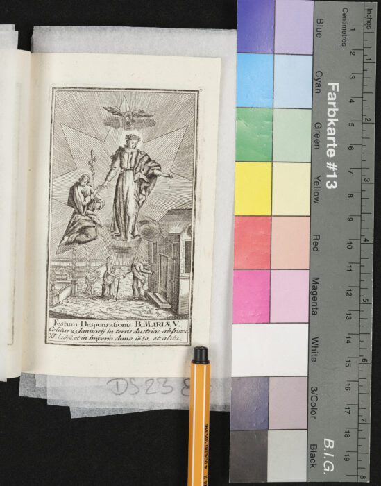 "Leben Mariae in 13 Blättern", Verehelichung