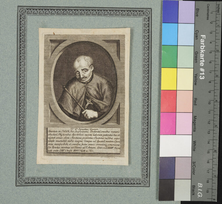 P. Venerabilis Querck, S.J. mortuus Vienne 1743