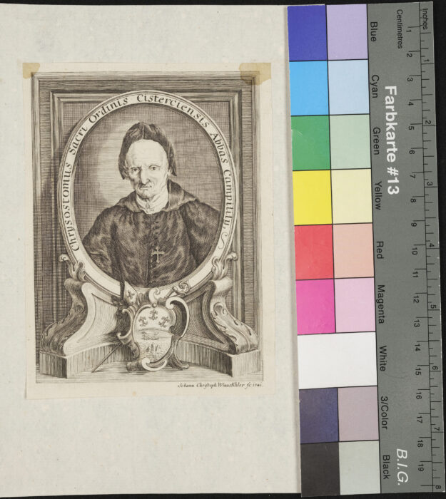 Portrait des Abt Chrysostomos von Lilienfeld