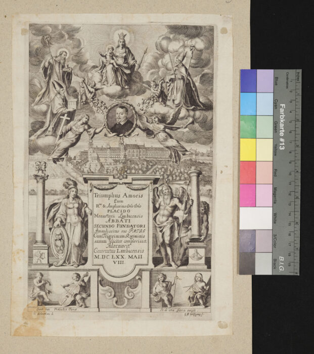 Triumphus Amoris, Titelblatt