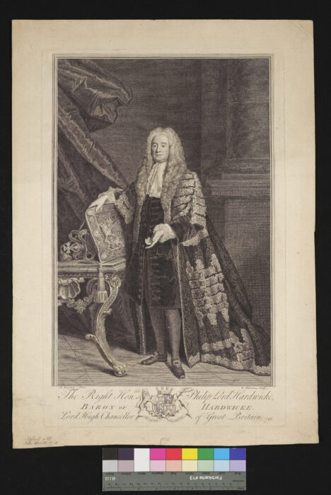 Philip, Lord Hardwicke, Baron of Hardwicke, Lord High Chancelor of Great Britain, 1749