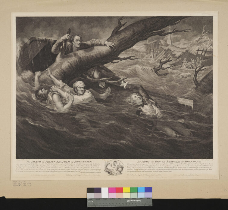 The Death of Prince Leopold of Brunswick