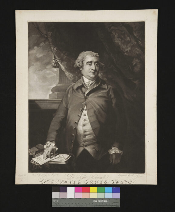 The right honourable Charles James Fox