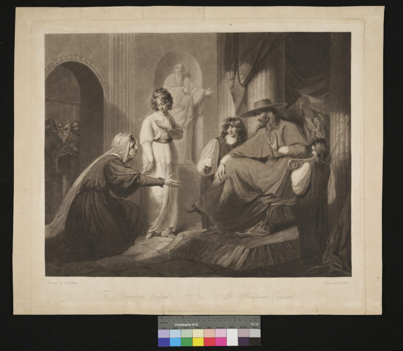 The benevolent Cardinal / Le bienfaisant Cardinal
