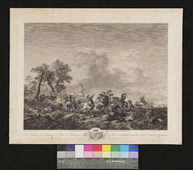 Attaque de Troupes Legeres / Angriff der Truppen