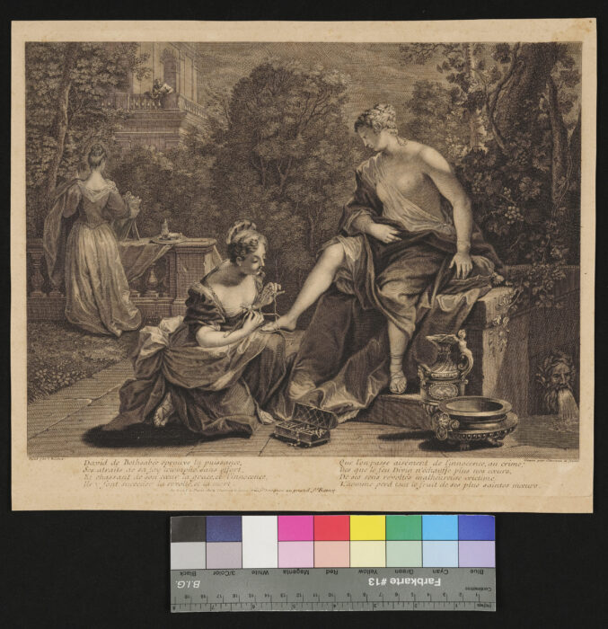 David und Bathseba im Bade