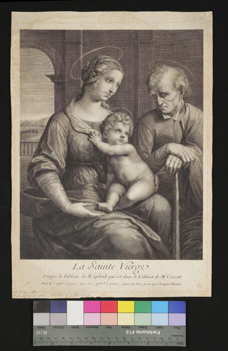 Nr. 30, La saint Vierge / Heilige Familie, Maria, Jesus, Joseph
