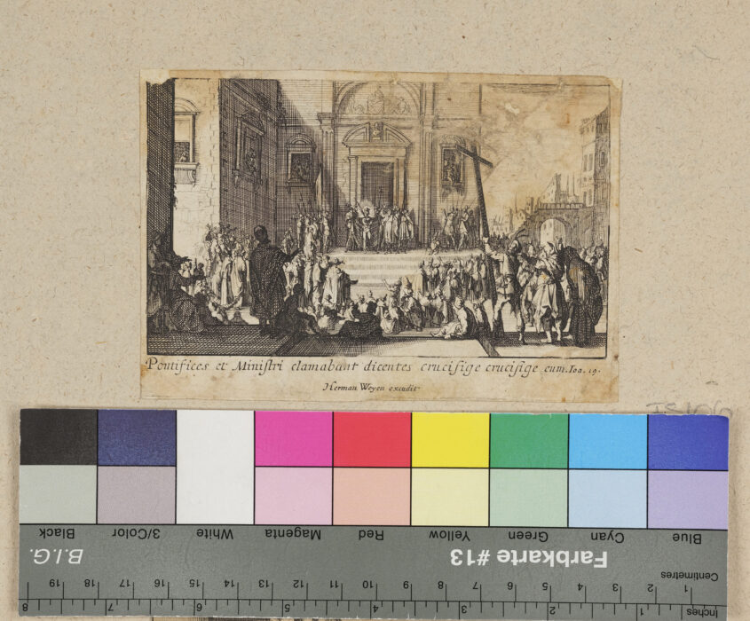 "11 Blätter aus dem Neuen Testament", Passion, Kreuzige ihn, Ecce Homo, Joh 19, Dublette zu FS_104