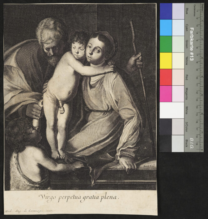 Die Heilige Familie mit Johannes dem Täufer