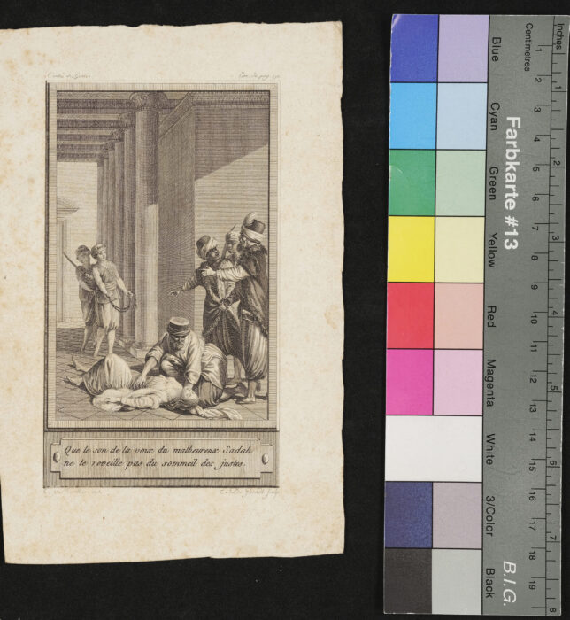 Blatt aus einem Taschenbuch: "Contes des Genies", Band 30, S. 191