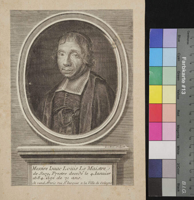 Messire Isaac Louis le Maistre de Sacy