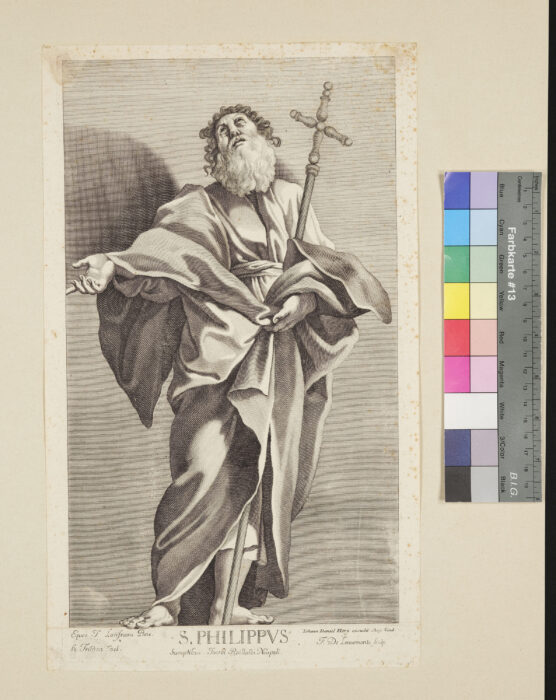 "5 Blätter Aposteln", Philippus