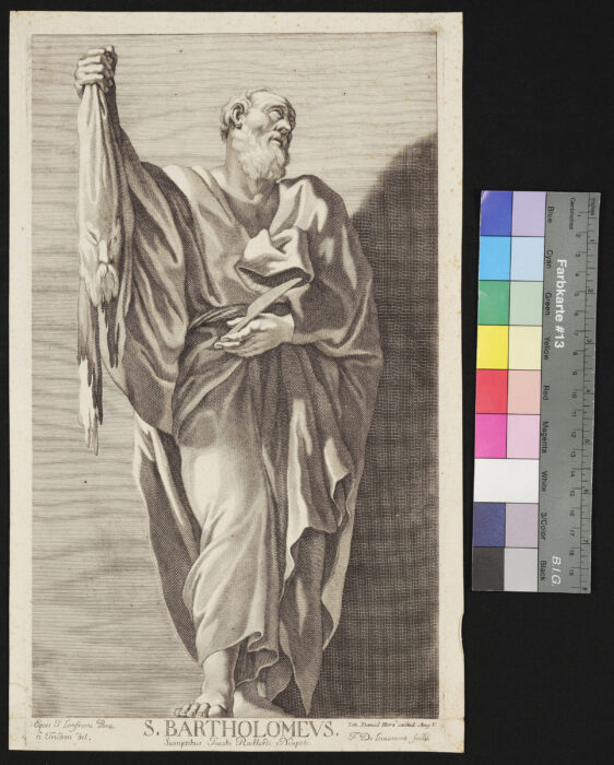 "5 Blätter Aposteln", Bartholomäus