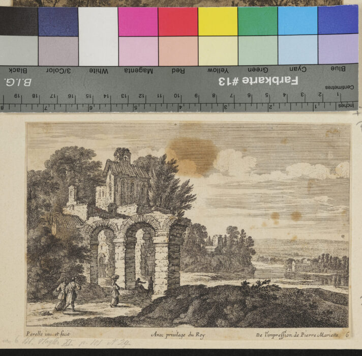 "3 Blätter Landschaften", Nr.6