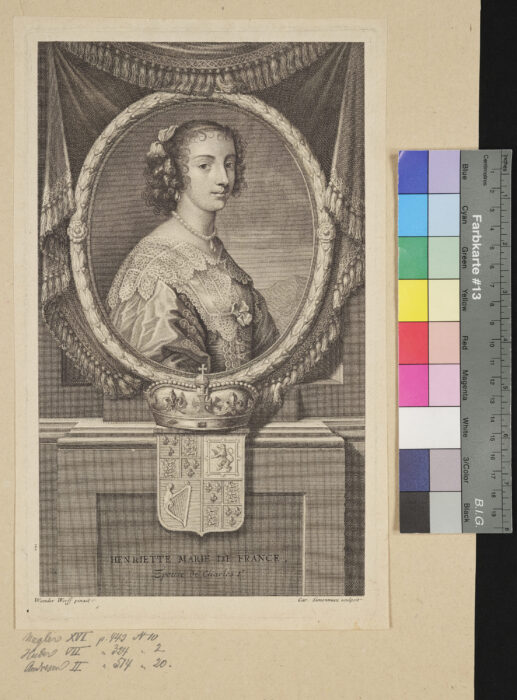 Henriette Marie de France, Epouse de Charles I.