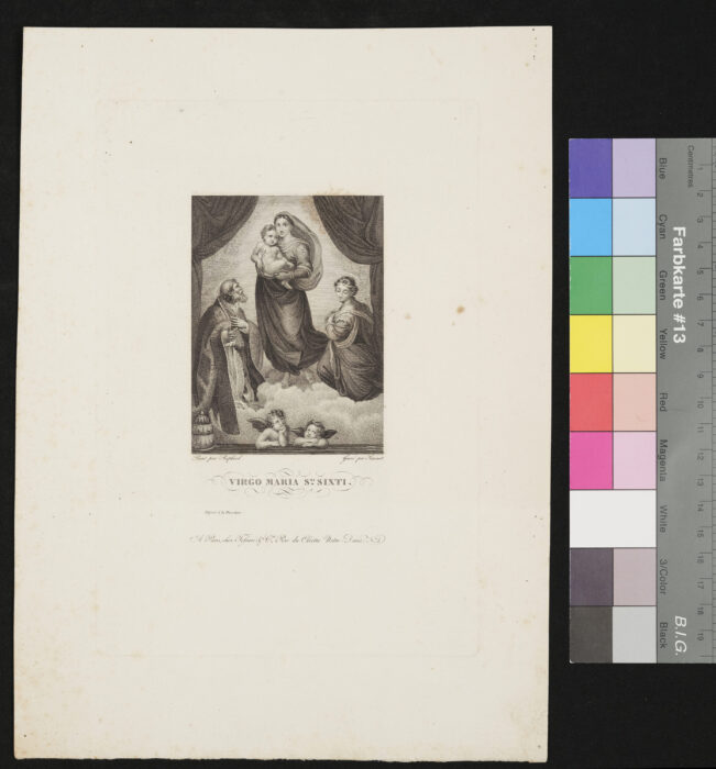 Virgo Maria Sti. Sixti, Sixtinische Madonna