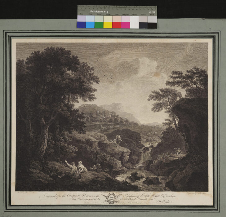 Bergige Landschaft