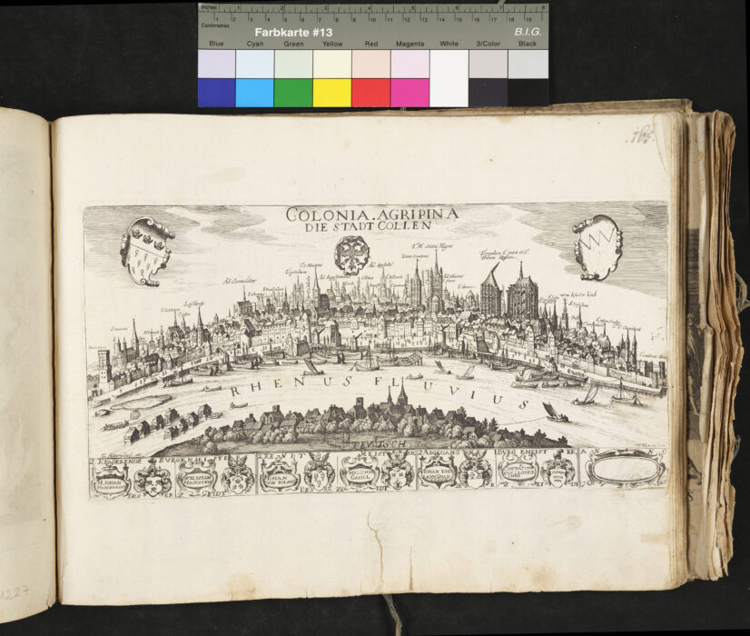 Ansicht der Stadt Köln - Blatt 165