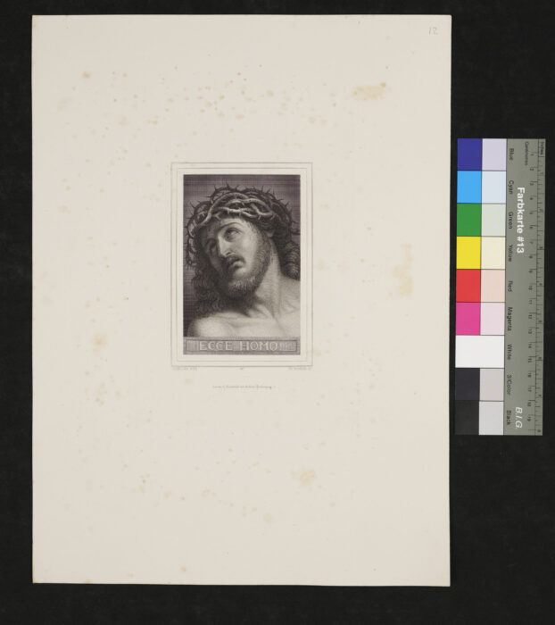 Album religiöser Kunst. Eine Sammlung christlicher Bildwerke der hervorragenden älteren und neueren Meister, Ecce Homo