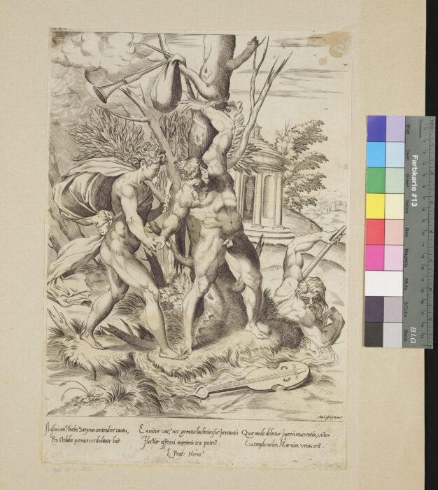 Apollo schindet den Marsias