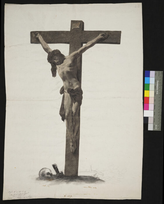 Christus am Kreuz, groß