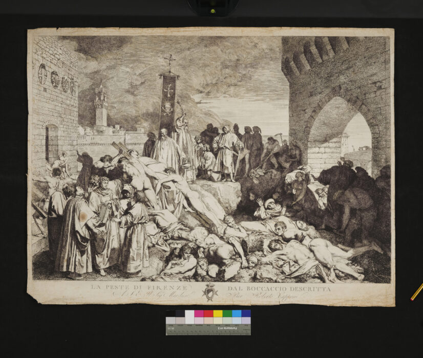Die große Pest zur Zeit des Boccaccio in Florenz