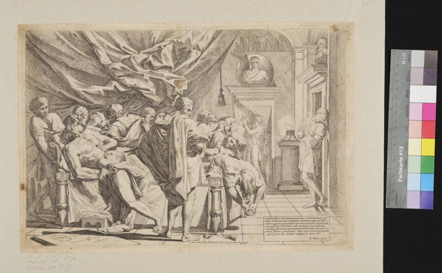 Der Tod des Cato von Utica