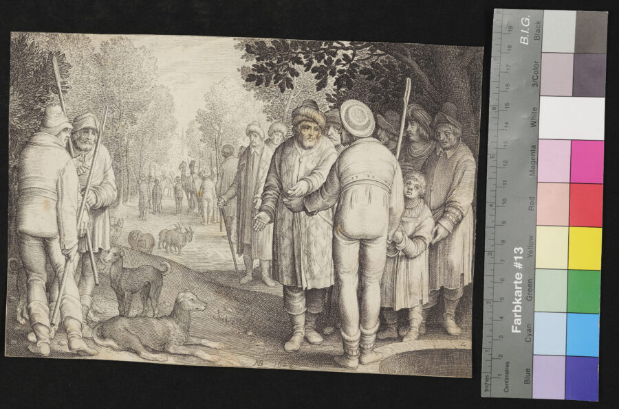 "5 Blätter: Geschichte des Ägyptischen Joseph", 