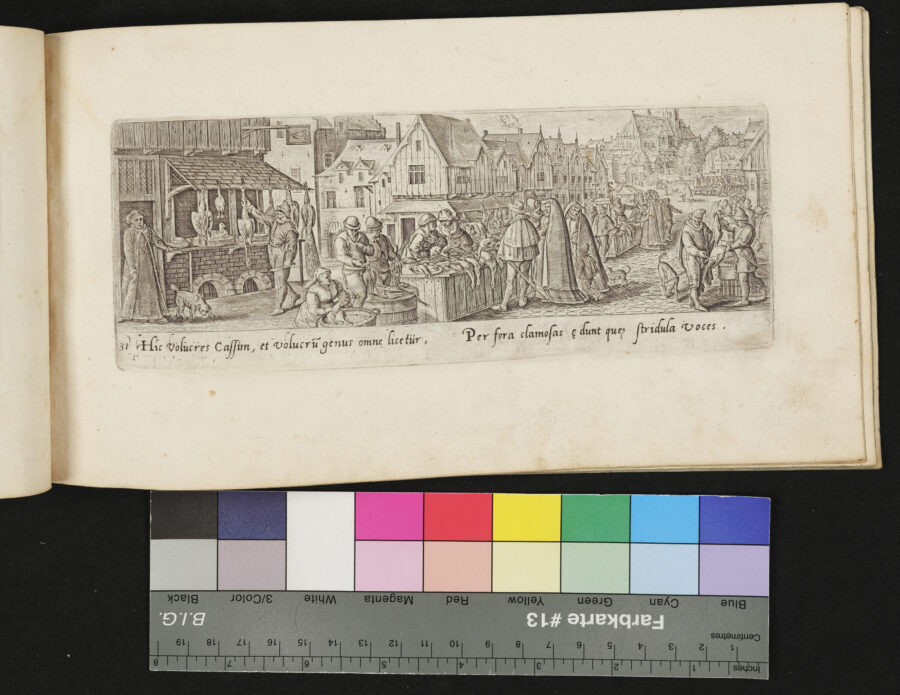 "Venationis, Piscationis etc.", Geflügelmarkt