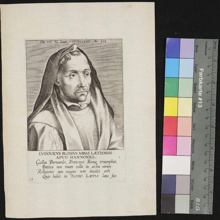 Ludovicus Blosius, Abt