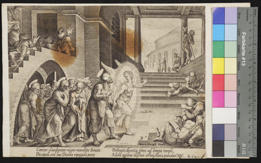 Petrus aus dem Kerker befreit