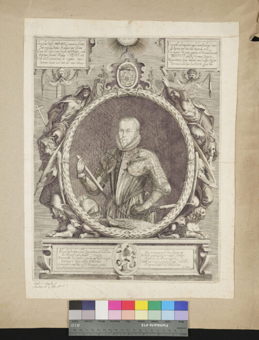 Graf Heinrich van den Bergk, oder sächsischer Pr. Moritz ?