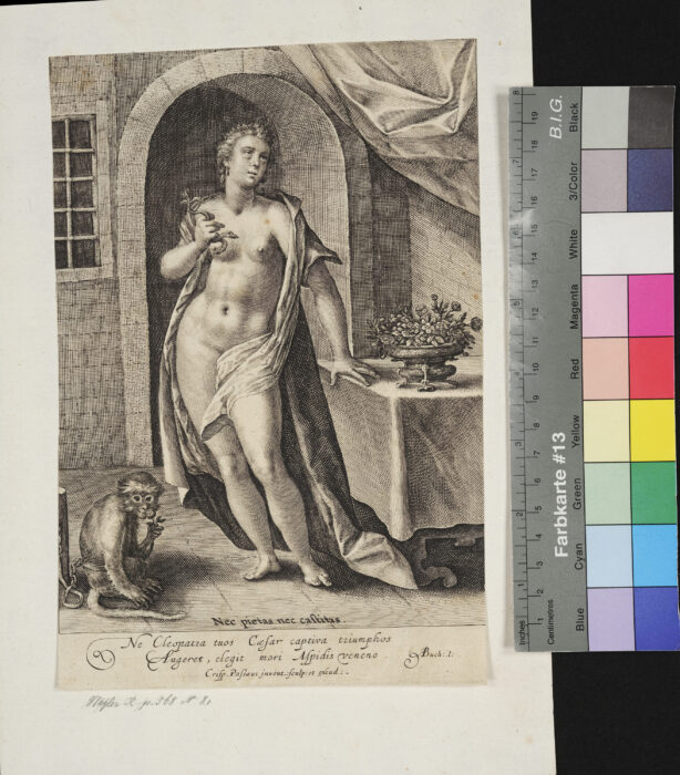Cleopatra. Neo Pietas, Neo Castitas
