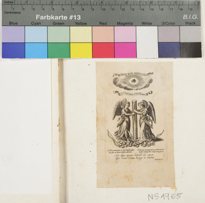 "Emblemata varia, Aus dem Leben Jesu"