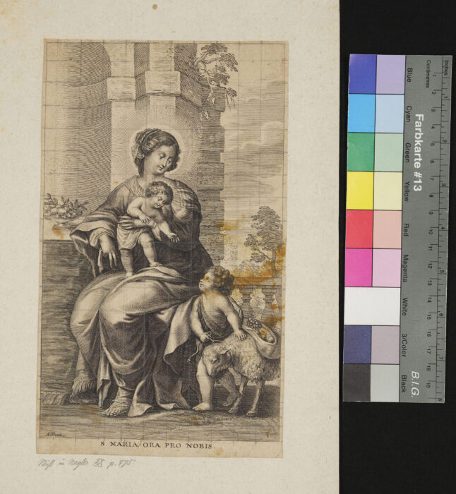 Maria mit Jesus und Johannes