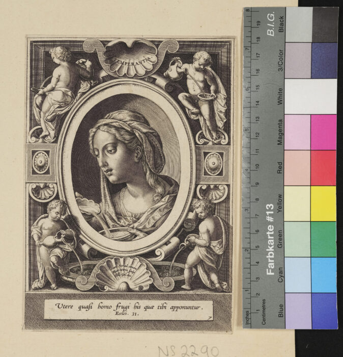 "Virtutum Theologicarum et Cardinalium Icones", Temperantia, Eccl. 31