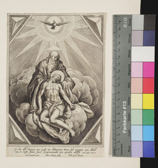 Die Heilige Dreieinigkeit, In Bermann mit NS-2298 vertauscht, 1. JOH 4