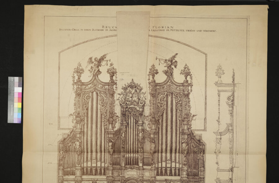 Große Orgel Mittelteil verändert 1944 St. Florian