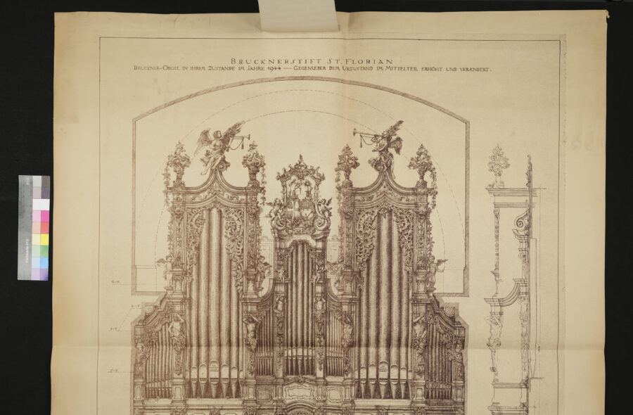 Große Orgel Mittelteil verändert 1944 St. Florian
