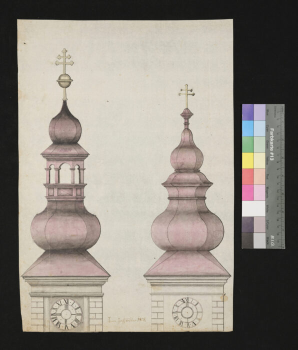 Turmformen 1808 St. Florian