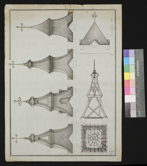 Turmformen 1810 St. Florian