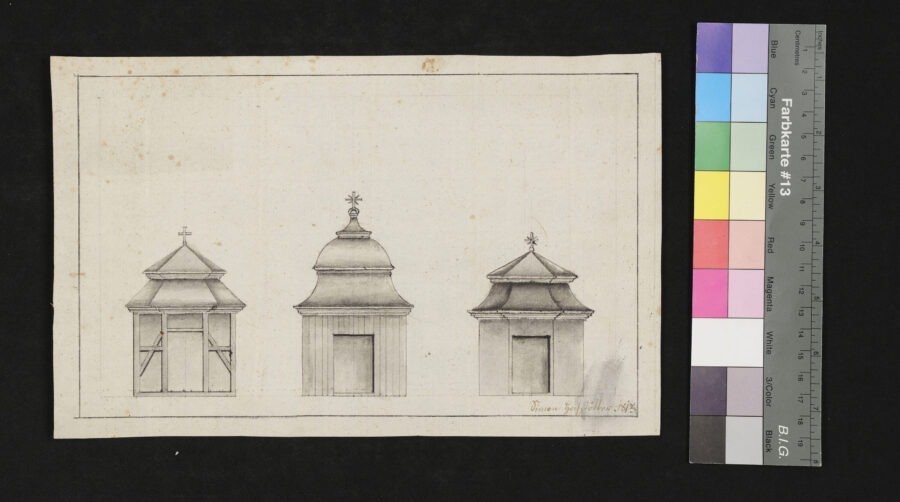 Turmskizzen 1813 St. Florian